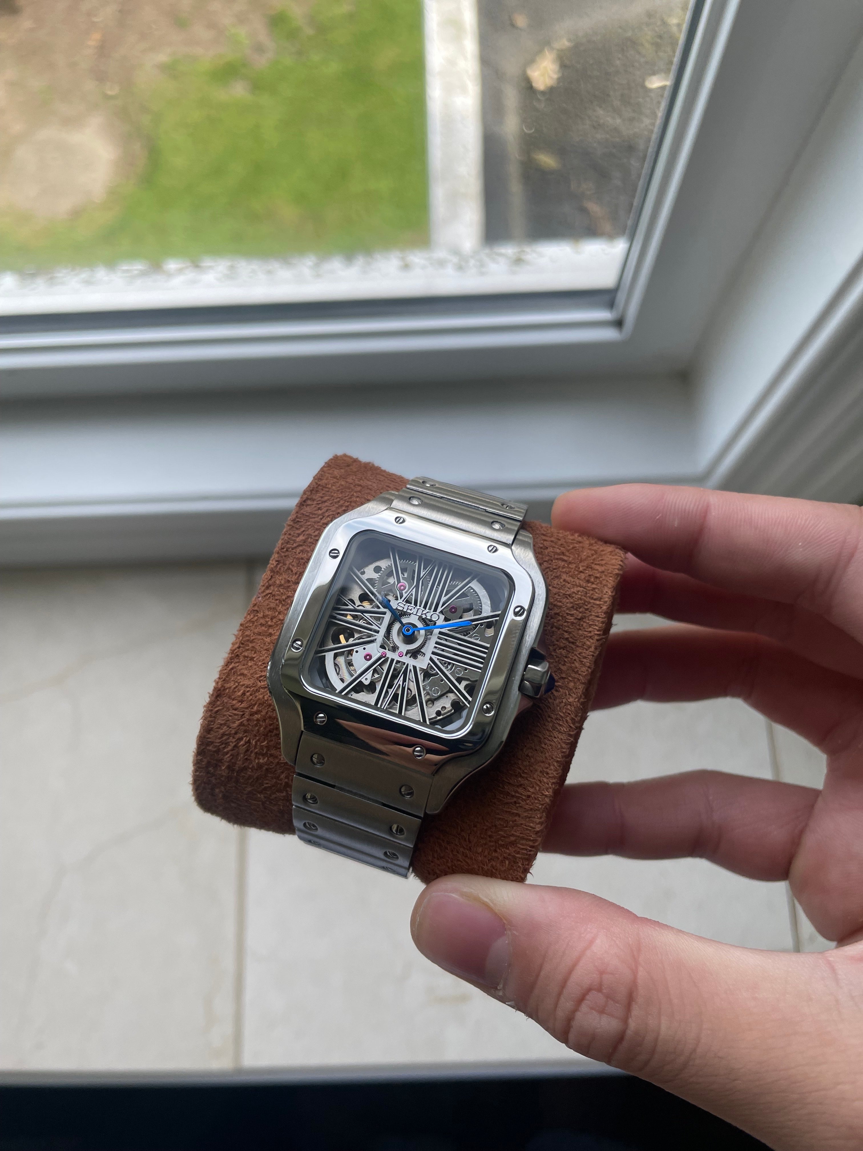 Skeleton Santos Seiko mod