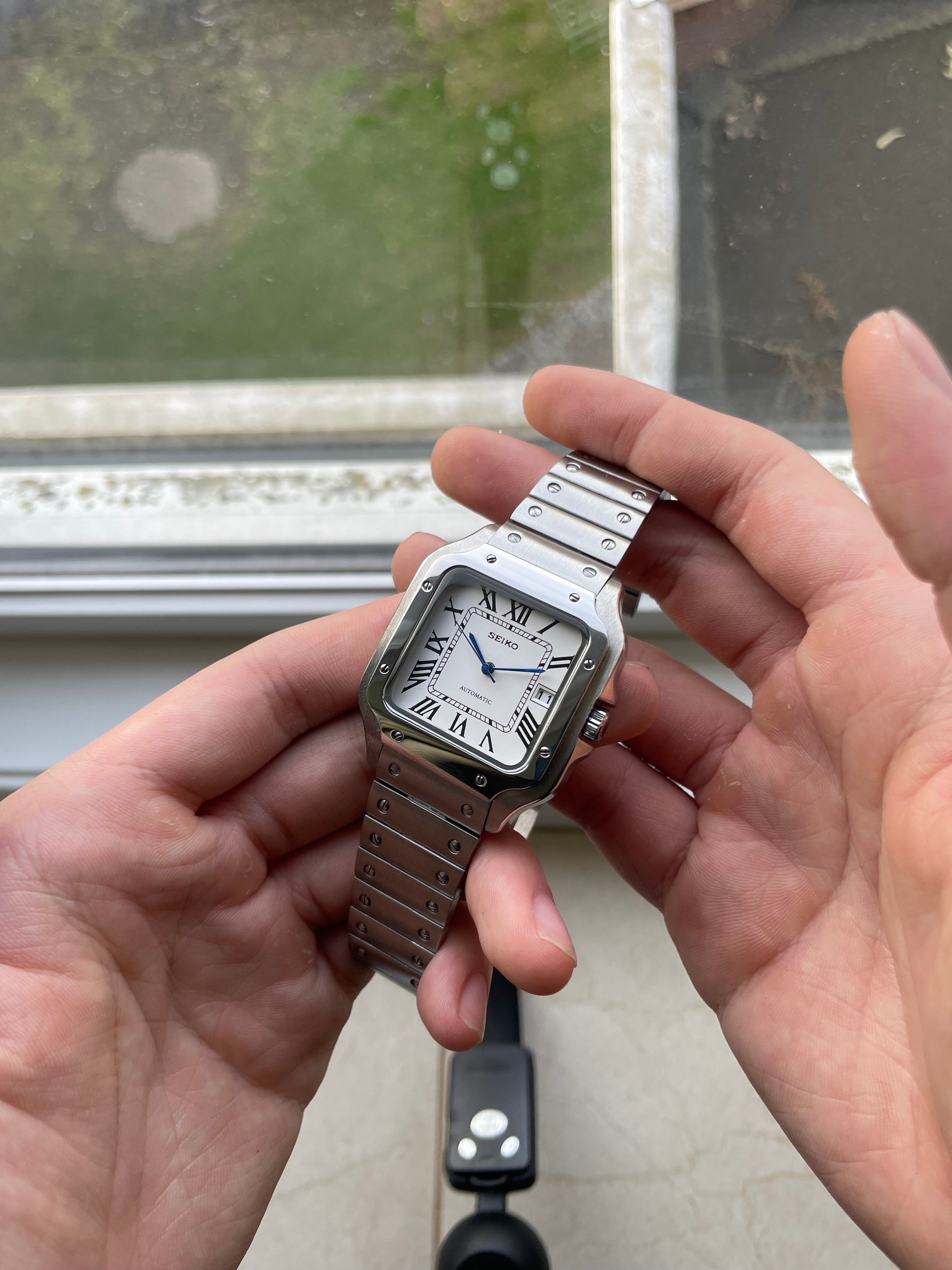 Classic Santos Seiko mod