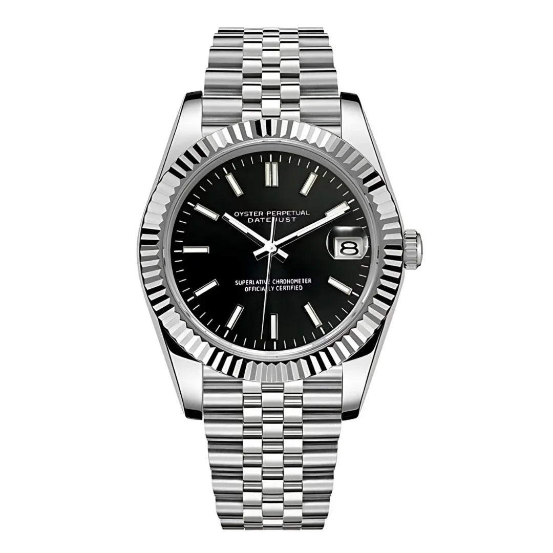 Classic black Datejust Seiko mod