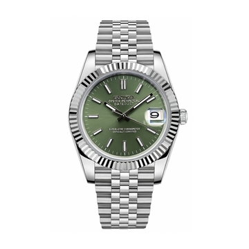 Classic green Datejust Seiko mod