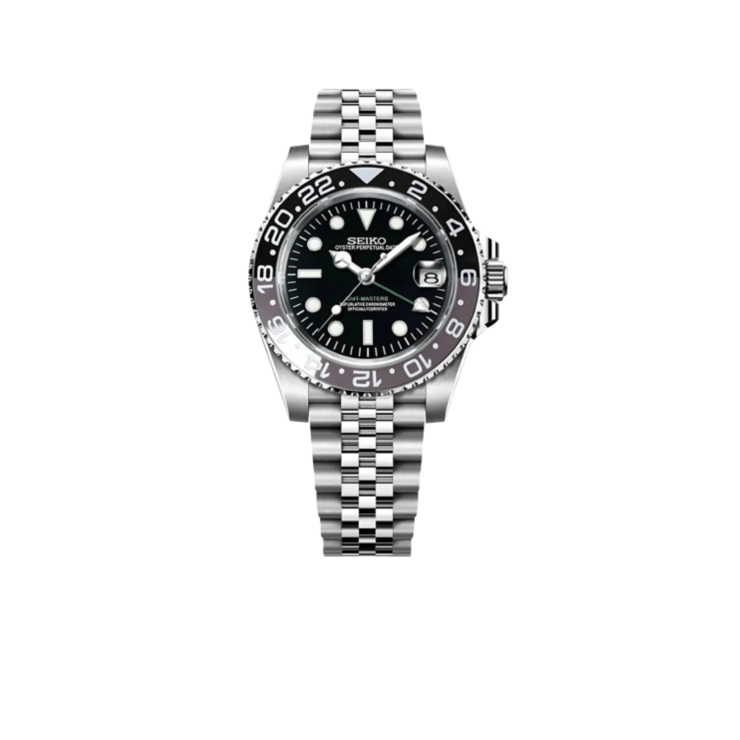 Bruce Wayne GMT Seiko mod