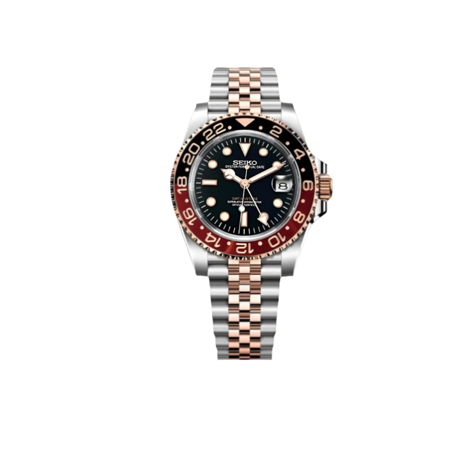 GMT Root Beer Seiko mod